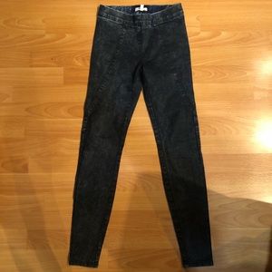 UO Silence + Noise Acid Wash Jegging
